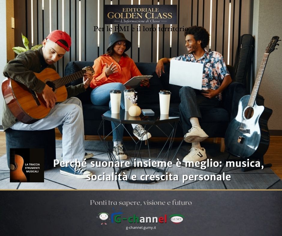 Perché suonare insieme è meglio: musica, socialità e crescita personale